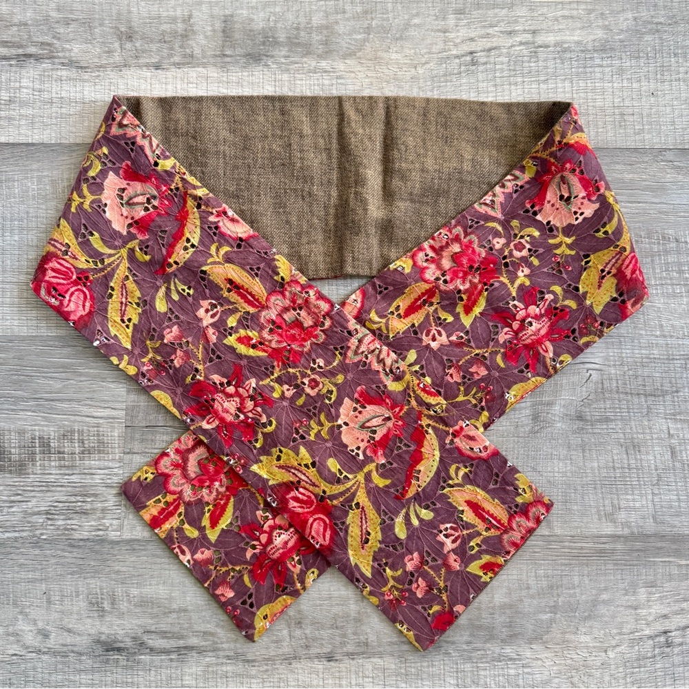 Vibrant Pink And Yellow Rectangular Wrap Scarf - image 6